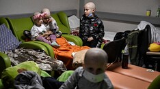 Kids With Cancer in Ukraine Take Shelter, Wait for Evacuation