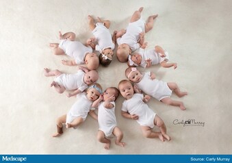 Nine Hospital Nurses Pregnant At Same Time Have Given Birth