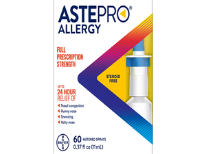 Nasal Spray for Allergies Now Available Without a Prescription