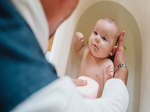Bathing Babies More Than Once a Week Ups Eczema Risk
