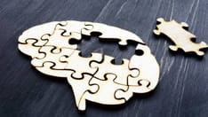 photo of Wooden brain puzzles Mental health and memory problems