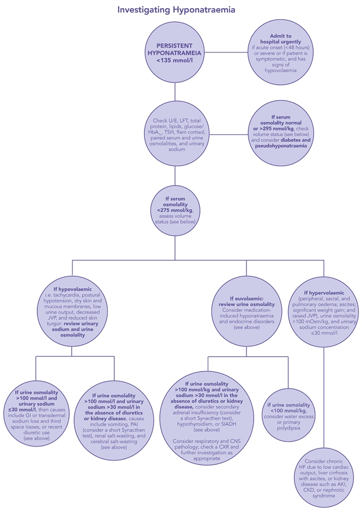 Hyponatraemia—Primary Care Hacks