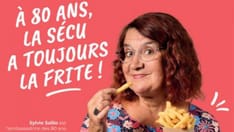 photo of French social security poster