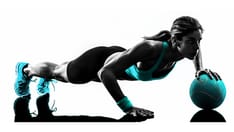 photo of athletic woman