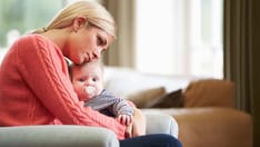 photo of postpartum depression