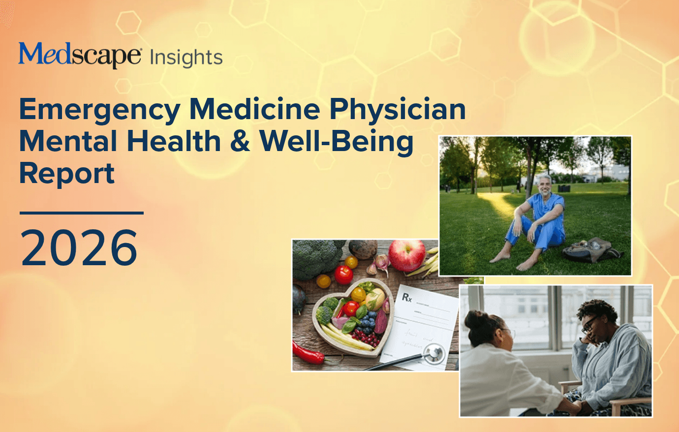 Medscape Emergency Medicine Physician Mental Health, Well-Being Report 2026