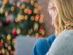 photo of woman alone on christmas