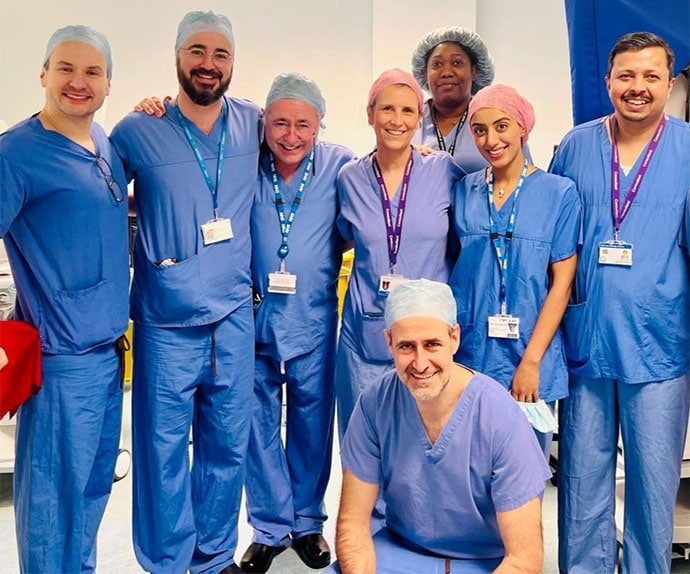 photo of eight surgeons