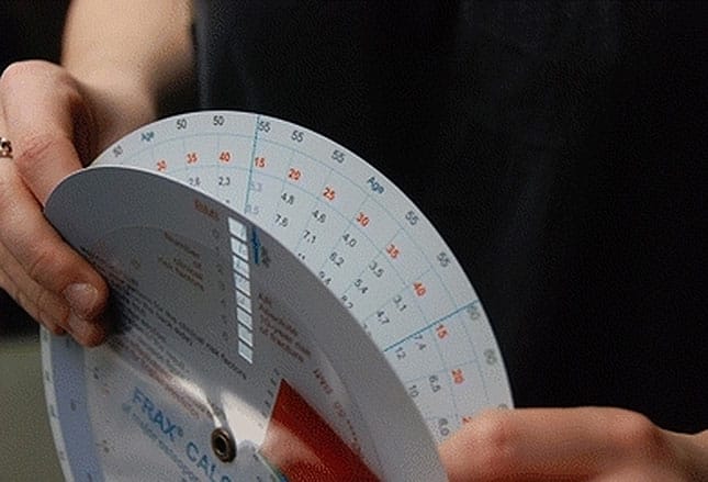 photo of the Fracture Risk Assessment Tool
