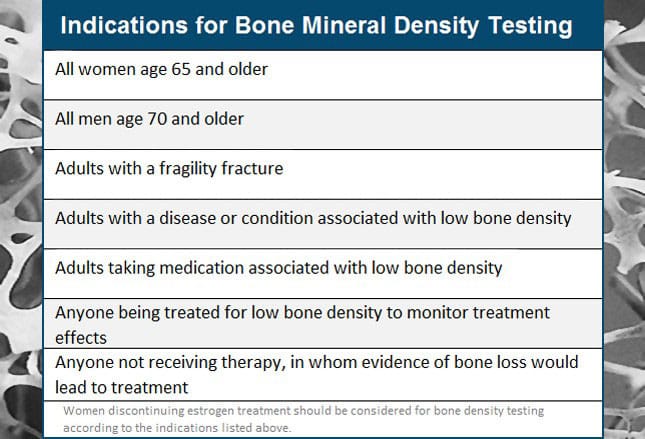 photo of bone mineral density