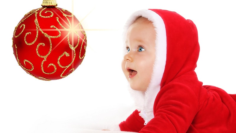 Étude de cas : nourrisson ayant ingéré des décorations de Noël