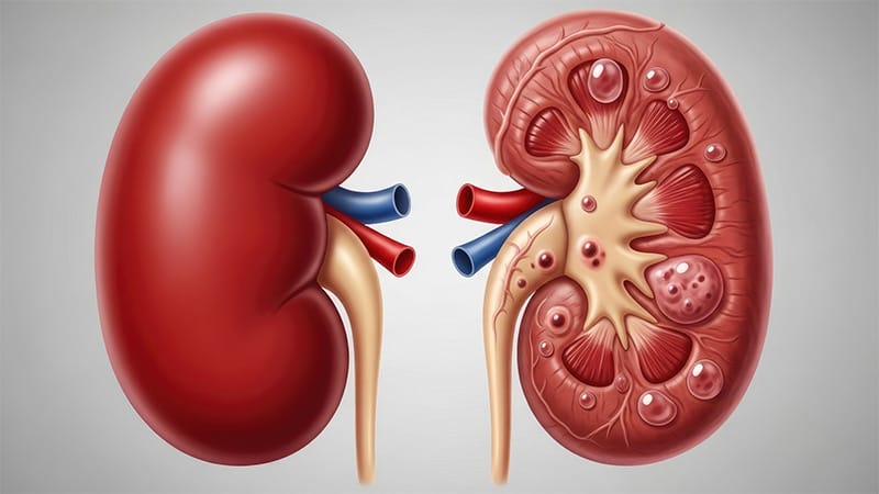 Waist Size and Muscle Mass: Predictors of Prognosis in CKD