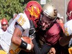 photo of high school football game