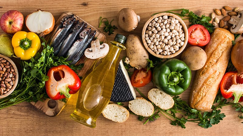 The Mediterranean and Planetary Health Diets: More Similar Than Not