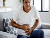 photo of Senior man with stomach pain