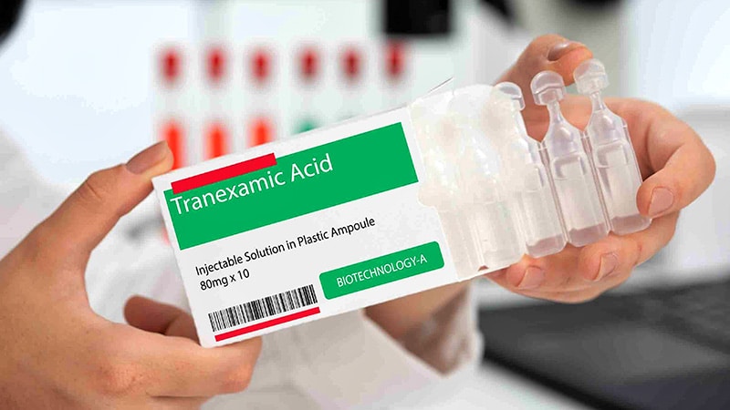 Tranexamic Acid Injection Reduces Bleeding After Mohs