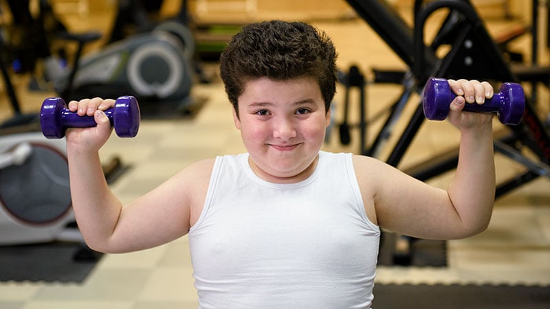 Exercise Lowers BP in Kids and Adolescents With Obesity