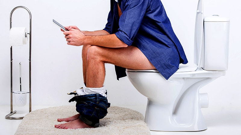 Using Smartphones on the Toilet Increases Hemorrhoid Risk