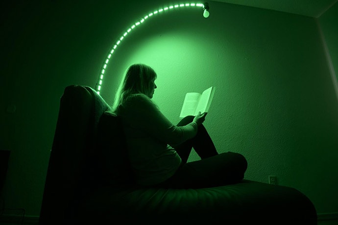 photo of green light therapy