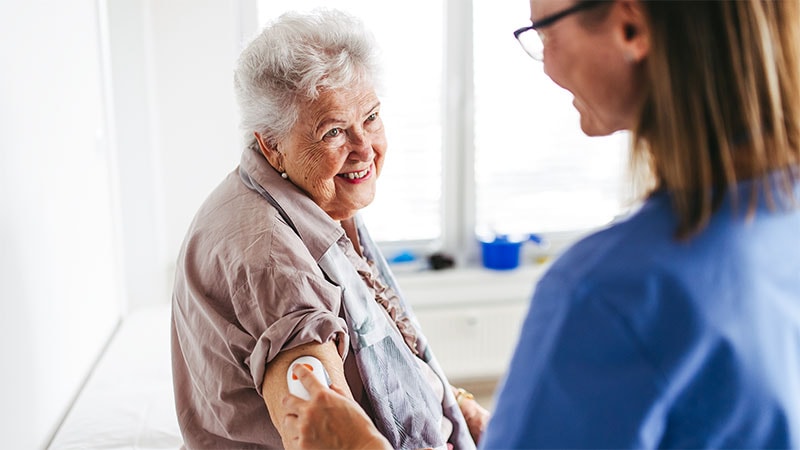 Seniors With Diabetes Benefit From Intermittent Scanning CGM