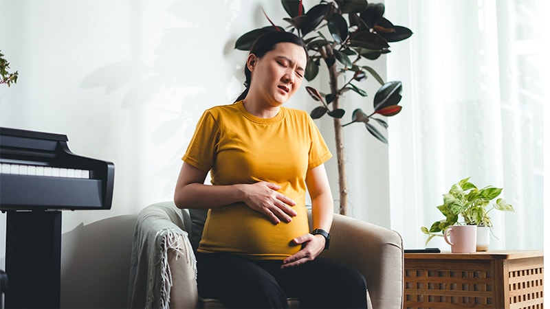 Cholecystectomy Safe During Late Pregnancy in Biliary AP