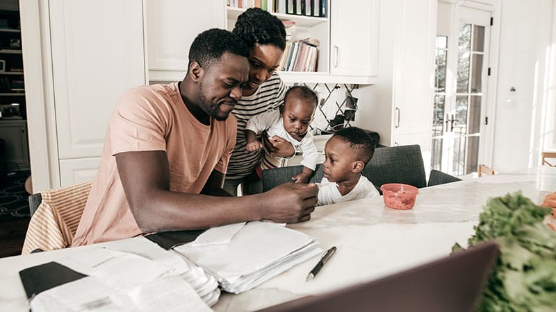 Residents With Children Are at a Financial Breaking Point