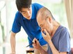 photo of Elderly people coughing during meals
