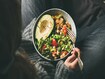 photo of Healthy vegetarian dinner