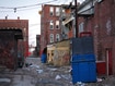 photo of  run down inner city urban neighborhood