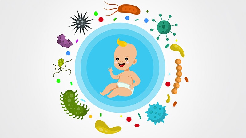 Infant microbiome development is largely unaffected by diet