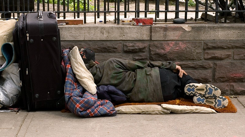 Most Homeless People Have Mental Health Disorders