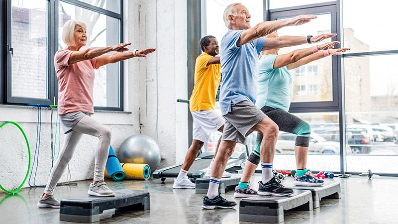 Does Adding Aerobic to Resistance Exercise Benefit Hip OA?