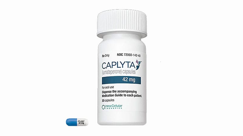Lumateperone Linked to Lower Risk for Schizophrenia Relapse