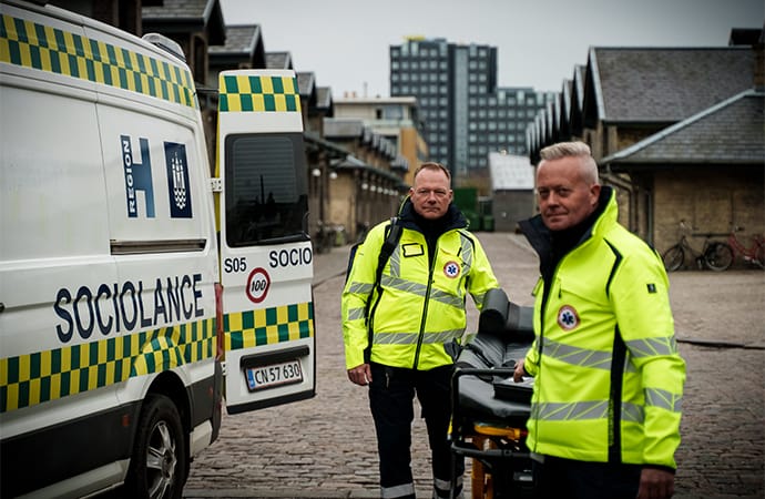 photo of Soren Lund (left) and Rene Pedersen (right)