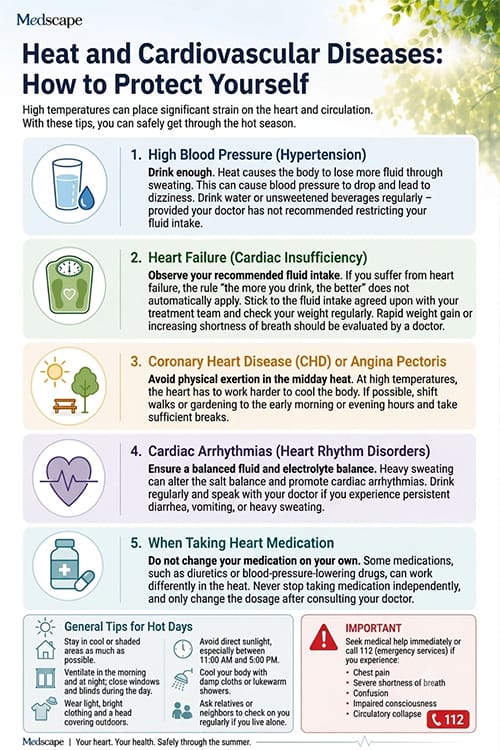  photo of  Cardiovascular diseases and heat 