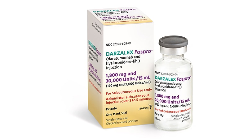 Darzalex Monotherapy OKd for Smoldering Multiple Myeloma