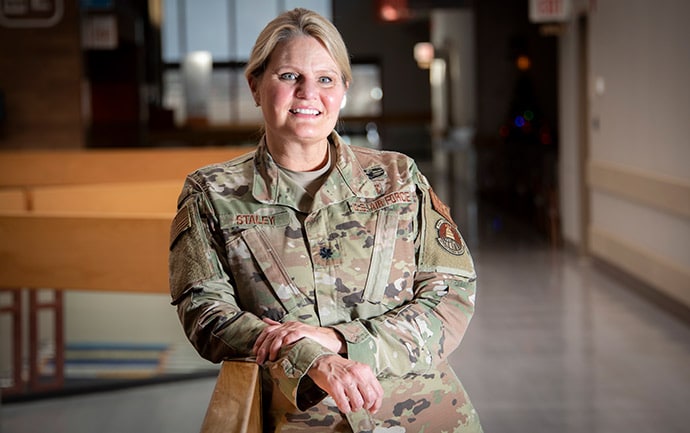 photo of Lt. Col. Anne Staley