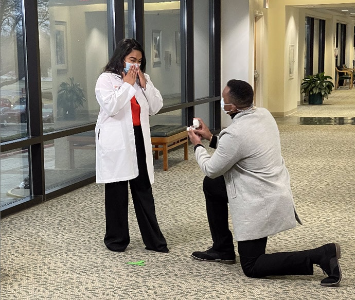 photo of a proposal