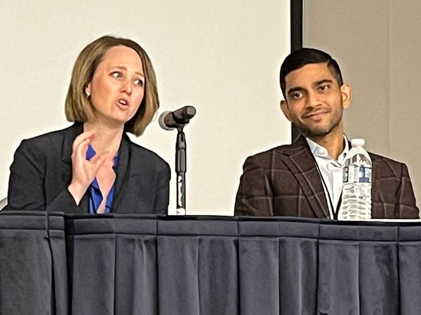 photo of Christina Prather, Vishal Anil Patel
