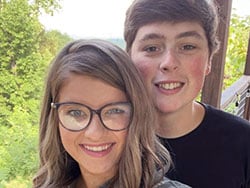 photo of Spencer Dickson with his wife Ally