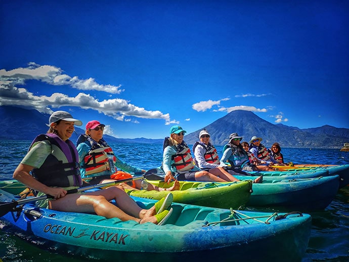 photo of kayaking