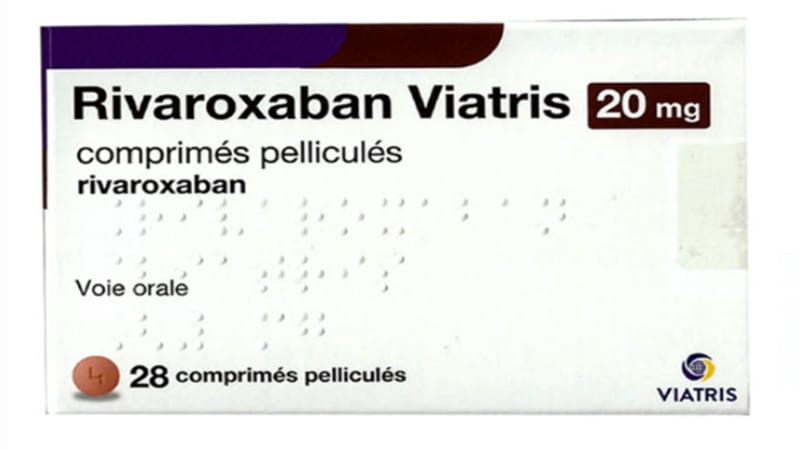 Rivaroxaban Viatris 20 mg : rappel de lots