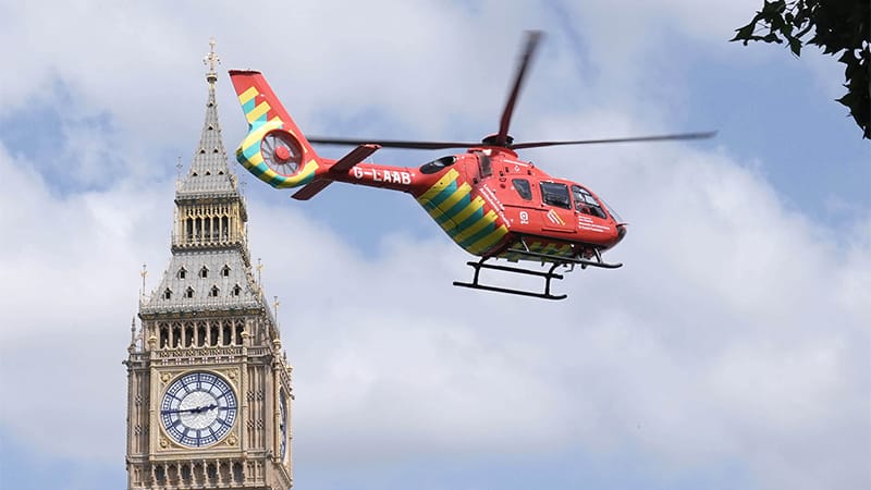 Air Ambulance Care Varies Widely Across the UK, Audit Finds
