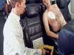 photo of airplane medical emergency