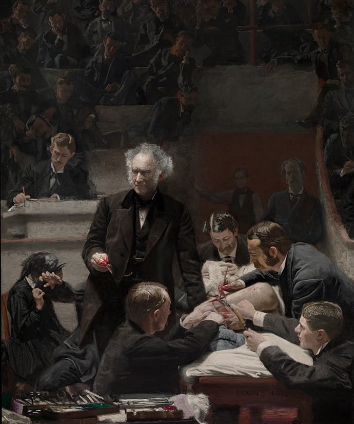 photo of Eakins portrait