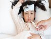 sick child, thermometer, fever, temperature