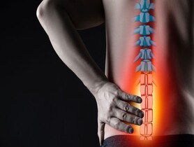 photo of lower back pain