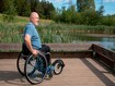 photo of paraplegic man