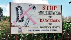 photo of women circumcision