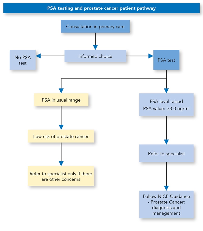 Prostate-Specific Antigen Testing: Summary Guidance for GPs